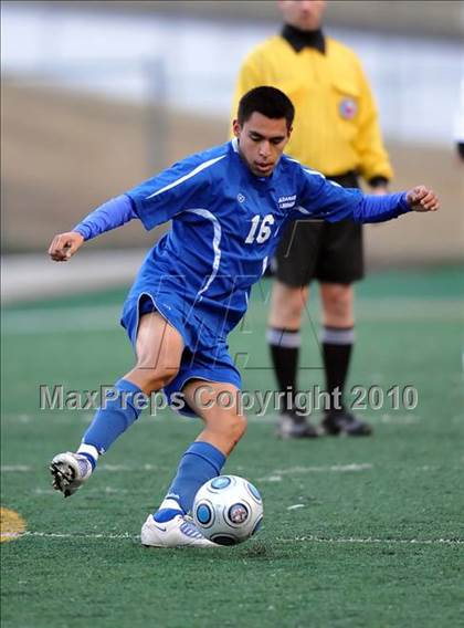 Thumbnail 2 in Adamson vs Liberty (Garland ISD Tournament) photogallery.