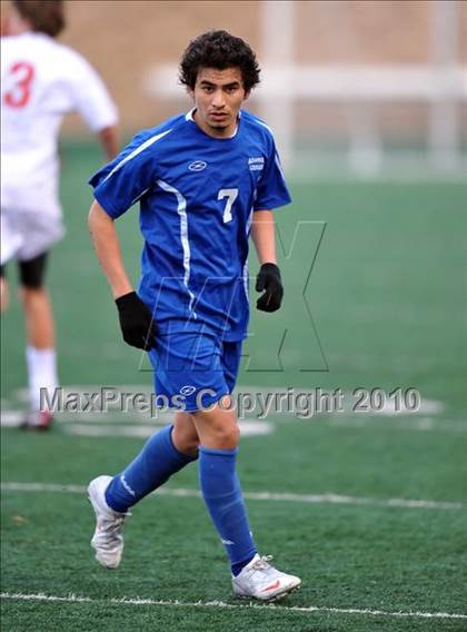 Thumbnail 3 in Adamson vs Liberty (Garland ISD Tournament) photogallery.