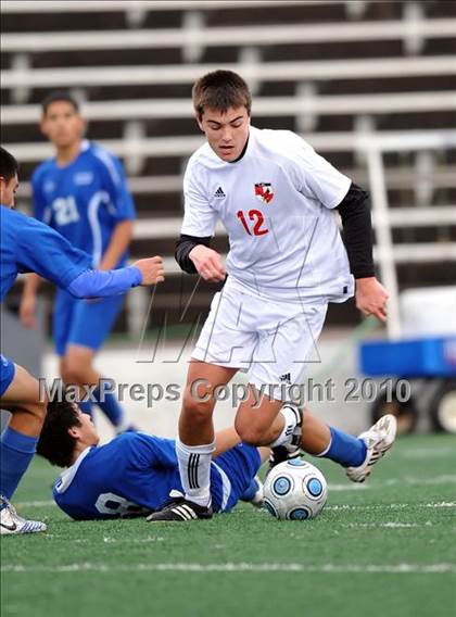 Thumbnail 2 in Adamson vs Liberty (Garland ISD Tournament) photogallery.