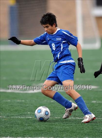 Thumbnail 3 in Adamson vs Liberty (Garland ISD Tournament) photogallery.