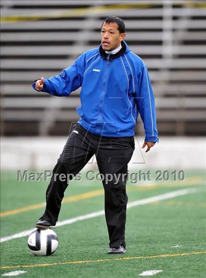 Thumbnail 2 in Adamson vs Liberty (Garland ISD Tournament) photogallery.