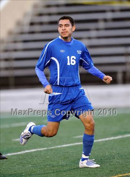 Thumbnail 2 in Adamson vs Liberty (Garland ISD Tournament) photogallery.