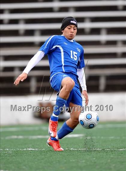Thumbnail 3 in Adamson vs Liberty (Garland ISD Tournament) photogallery.
