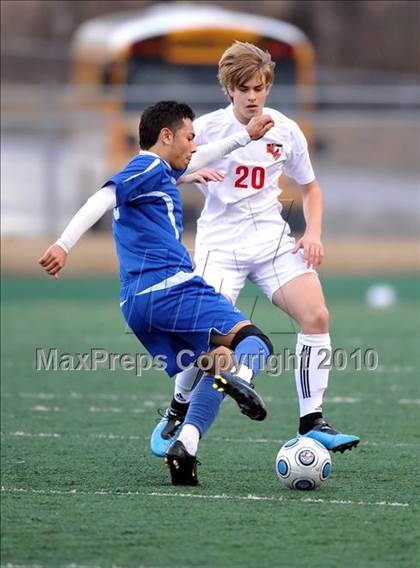 Thumbnail 2 in Adamson vs Liberty (Garland ISD Tournament) photogallery.