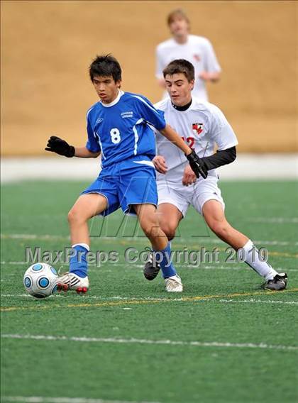 Thumbnail 3 in Adamson vs Liberty (Garland ISD Tournament) photogallery.