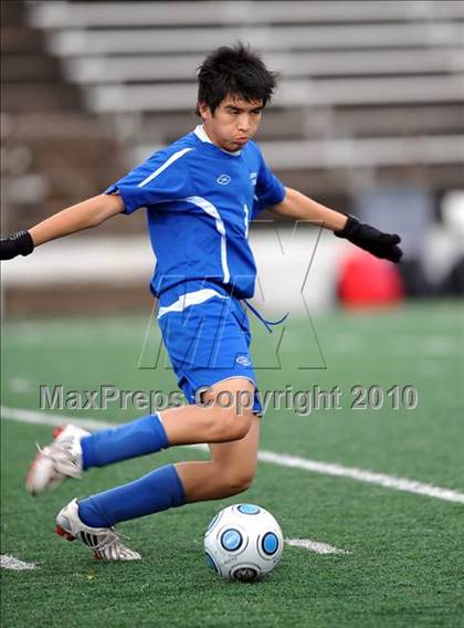 Thumbnail 2 in Adamson vs Liberty (Garland ISD Tournament) photogallery.
