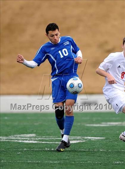 Thumbnail 2 in Adamson vs Liberty (Garland ISD Tournament) photogallery.