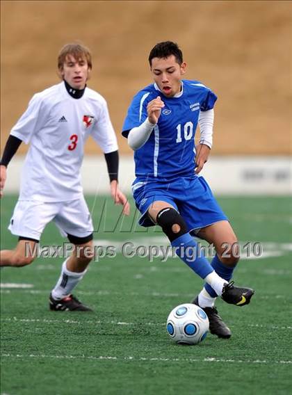 Thumbnail 1 in Adamson vs Liberty (Garland ISD Tournament) photogallery.