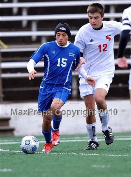 Thumbnail 3 in Adamson vs Liberty (Garland ISD Tournament) photogallery.