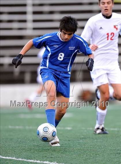Thumbnail 1 in Adamson vs Liberty (Garland ISD Tournament) photogallery.