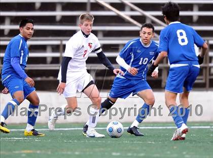 Thumbnail 1 in Adamson vs Liberty (Garland ISD Tournament) photogallery.