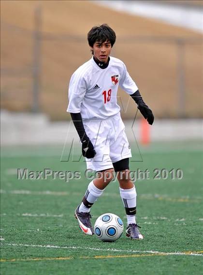 Thumbnail 3 in Adamson vs Liberty (Garland ISD Tournament) photogallery.