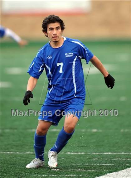 Thumbnail 3 in Adamson vs Liberty (Garland ISD Tournament) photogallery.