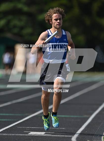 Thumbnail 2 in Section 6 Class A Track and Field Championships (Boys) photogallery.
