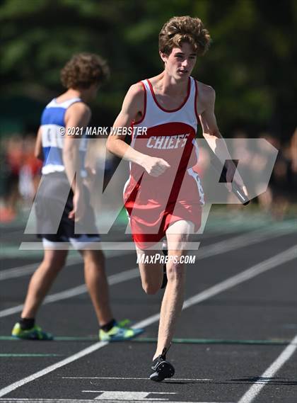 Thumbnail 2 in Section 6 Class A Track and Field Championships (Boys) photogallery.