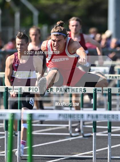 Thumbnail 2 in Section 6 Class A Track and Field Championships (Boys) photogallery.