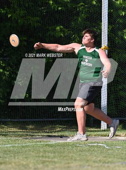 Thumbnail 1 in Section 6 Class A Track and Field Championships (Boys) photogallery.
