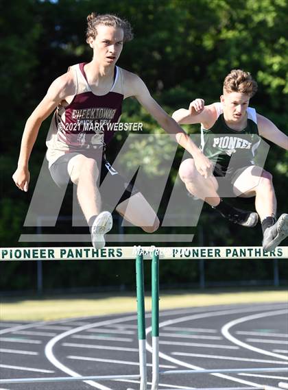 Thumbnail 2 in Section 6 Class A Track and Field Championships (Boys) photogallery.