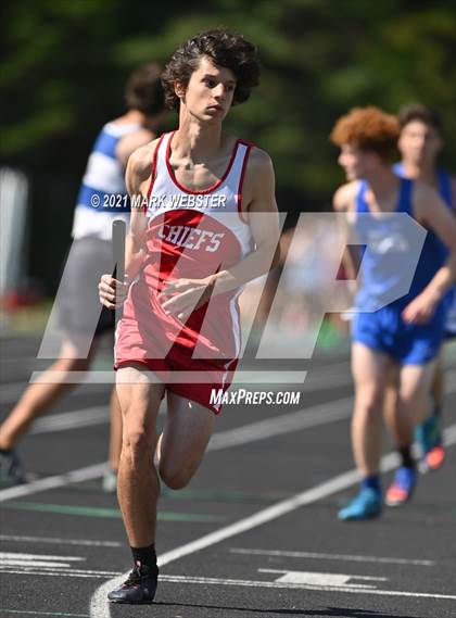 Thumbnail 2 in Section 6 Class A Track and Field Championships (Boys) photogallery.
