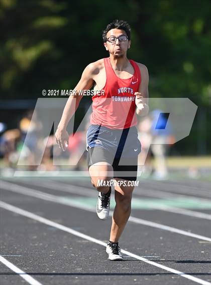 Thumbnail 2 in Section 6 Class A Track and Field Championships (Boys) photogallery.