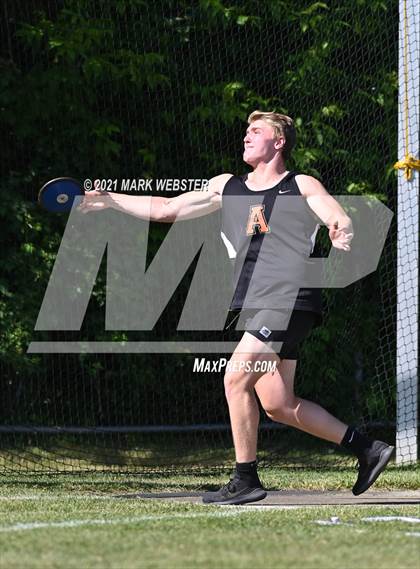 Thumbnail 2 in Section 6 Class A Track and Field Championships (Boys) photogallery.