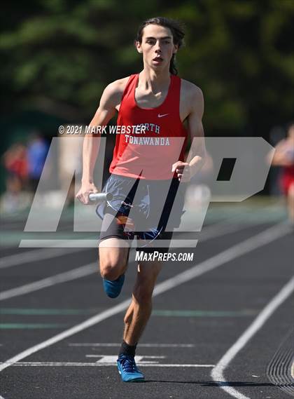 Thumbnail 2 in Section 6 Class A Track and Field Championships (Boys) photogallery.