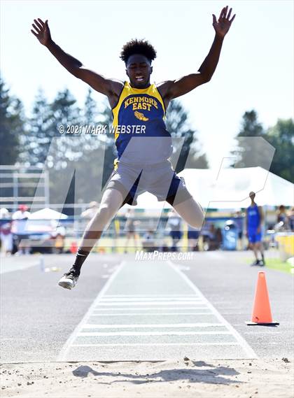 Thumbnail 1 in Section 6 Class A Track and Field Championships (Boys) photogallery.