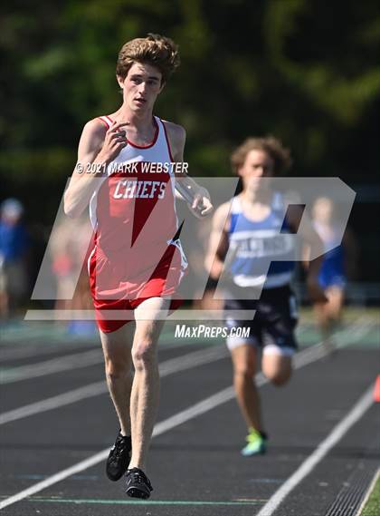 Thumbnail 2 in Section 6 Class A Track and Field Championships (Boys) photogallery.