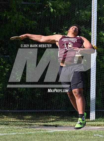 Thumbnail 1 in Section 6 Class A Track and Field Championships (Boys) photogallery.