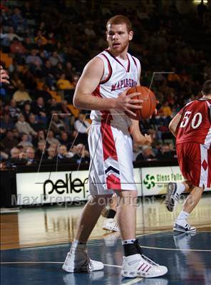 Thumbnail 2 in Maple Grove vs Mechanicville (NYSPHSAA Class C Final) photogallery.