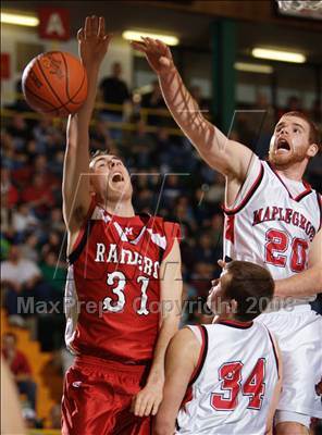 Thumbnail 2 in Maple Grove vs Mechanicville (NYSPHSAA Class C Final) photogallery.
