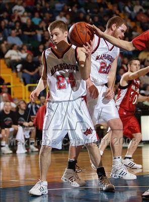 Thumbnail 3 in Maple Grove vs Mechanicville (NYSPHSAA Class C Final) photogallery.