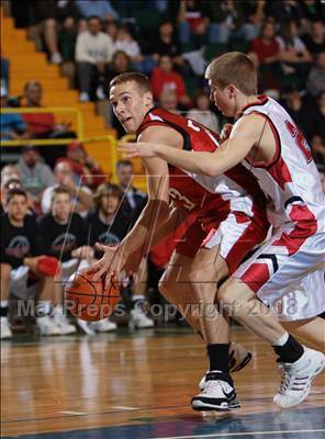 Thumbnail 3 in Maple Grove vs Mechanicville (NYSPHSAA Class C Final) photogallery.