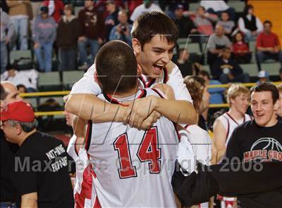 Thumbnail 3 in Maple Grove vs Mechanicville (NYSPHSAA Class C Final) photogallery.