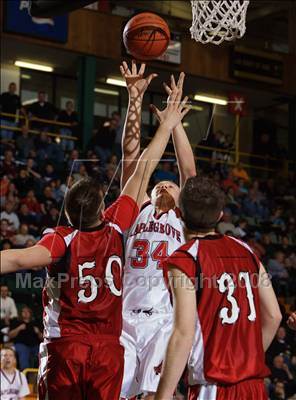 Thumbnail 3 in Maple Grove vs Mechanicville (NYSPHSAA Class C Final) photogallery.