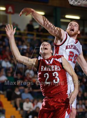 Thumbnail 3 in Maple Grove vs Mechanicville (NYSPHSAA Class C Final) photogallery.