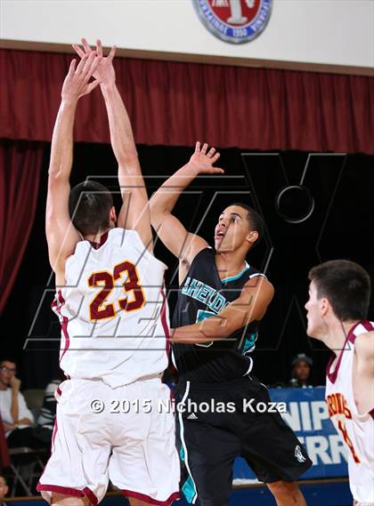 Thumbnail 2 in Sheldon vs. Cantwell-Sacred Heart (Cavalier Classic) photogallery.
