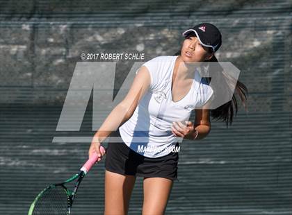 Thumbnail 1 in Del Oro vs St Francis (CIF NorCal Regional Girls Tennis Championships) photogallery.