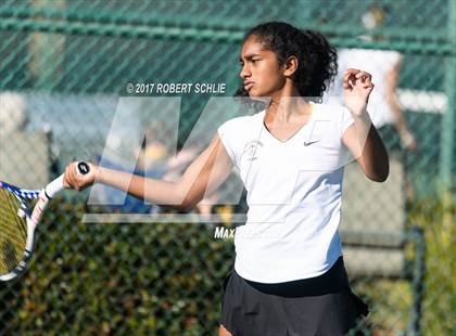 Thumbnail 1 in Del Oro vs St Francis (CIF NorCal Regional Girls Tennis Championships) photogallery.