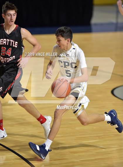 Thumbnail 1 in Seattle Christian vs. Cedar Park Christian photogallery.