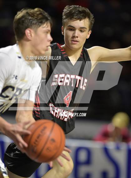 Thumbnail 3 in Seattle Christian vs. Cedar Park Christian photogallery.