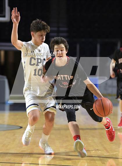 Thumbnail 1 in Seattle Christian vs. Cedar Park Christian photogallery.