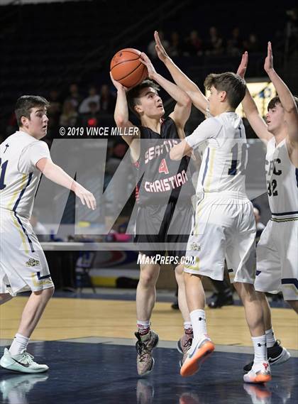 Thumbnail 1 in Seattle Christian vs. Cedar Park Christian photogallery.