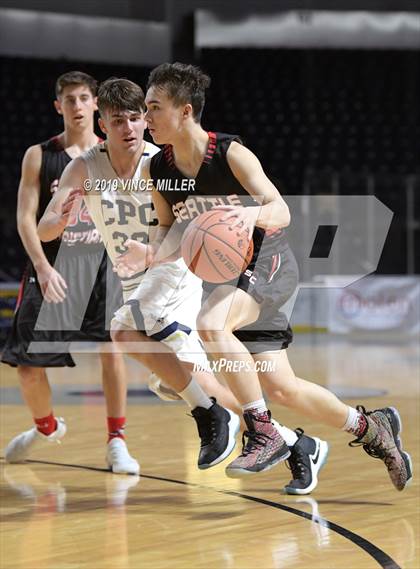 Thumbnail 2 in Seattle Christian vs. Cedar Park Christian photogallery.