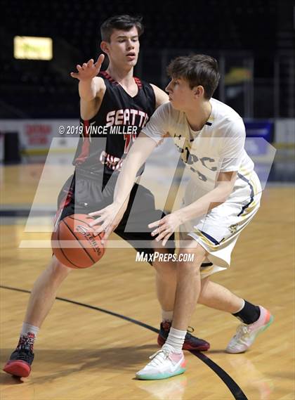Thumbnail 1 in Seattle Christian vs. Cedar Park Christian photogallery.