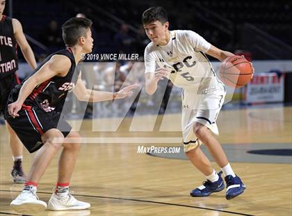 Thumbnail 2 in Seattle Christian vs. Cedar Park Christian photogallery.