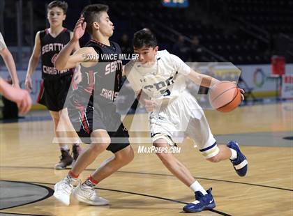 Thumbnail 1 in Seattle Christian vs. Cedar Park Christian photogallery.