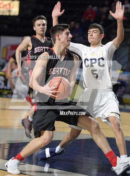 Thumbnail 3 in Seattle Christian vs. Cedar Park Christian photogallery.