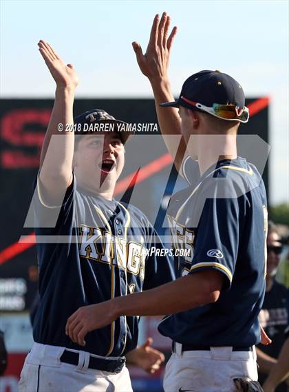 Thumbnail 1 in King's Academy vs. St. Francis (CIF CCS D3 Final) photogallery.