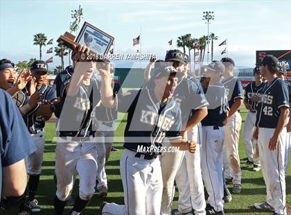 Thumbnail 1 in King's Academy vs. St. Francis (CIF CCS D3 Final) photogallery.
